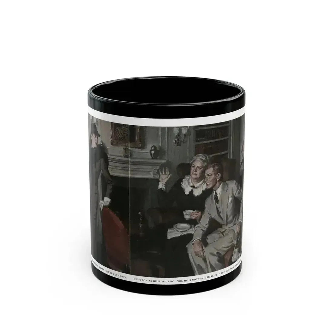 Free Woman (1), Redbook, December 1936 - Black Coffee Mug 11oz - Go Mug Yourself