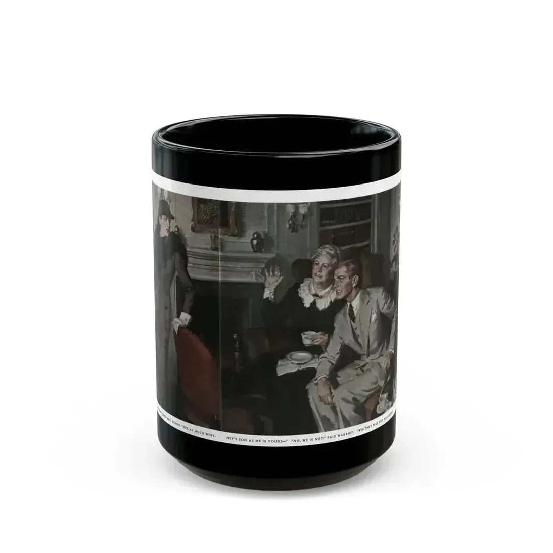Free Woman (1), Redbook, December 1936 - Black Coffee Mug 15oz - Go Mug Yourself