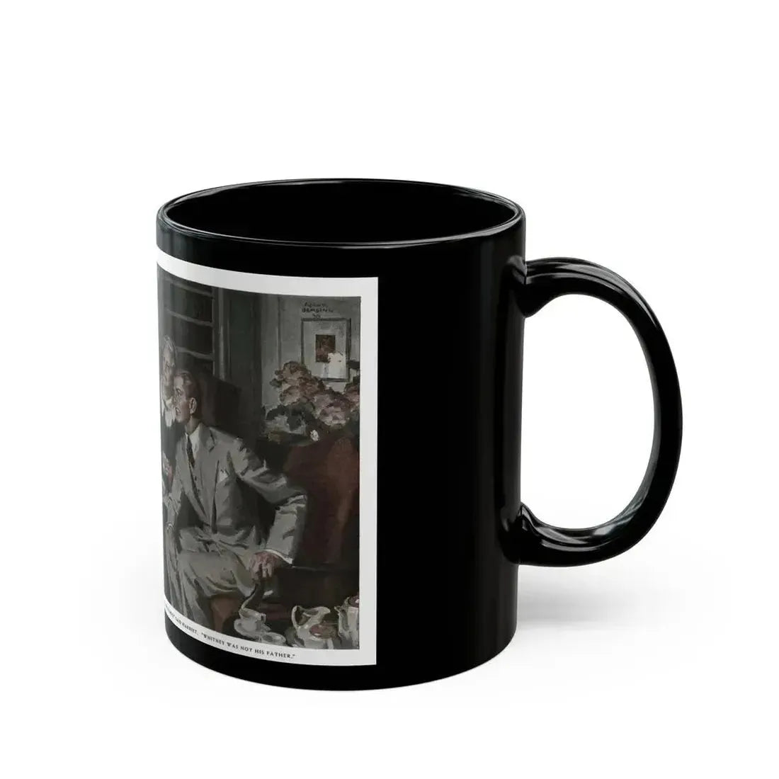 Free Woman (1), Redbook, December 1936 - Black Coffee Mug - Go Mug Yourself