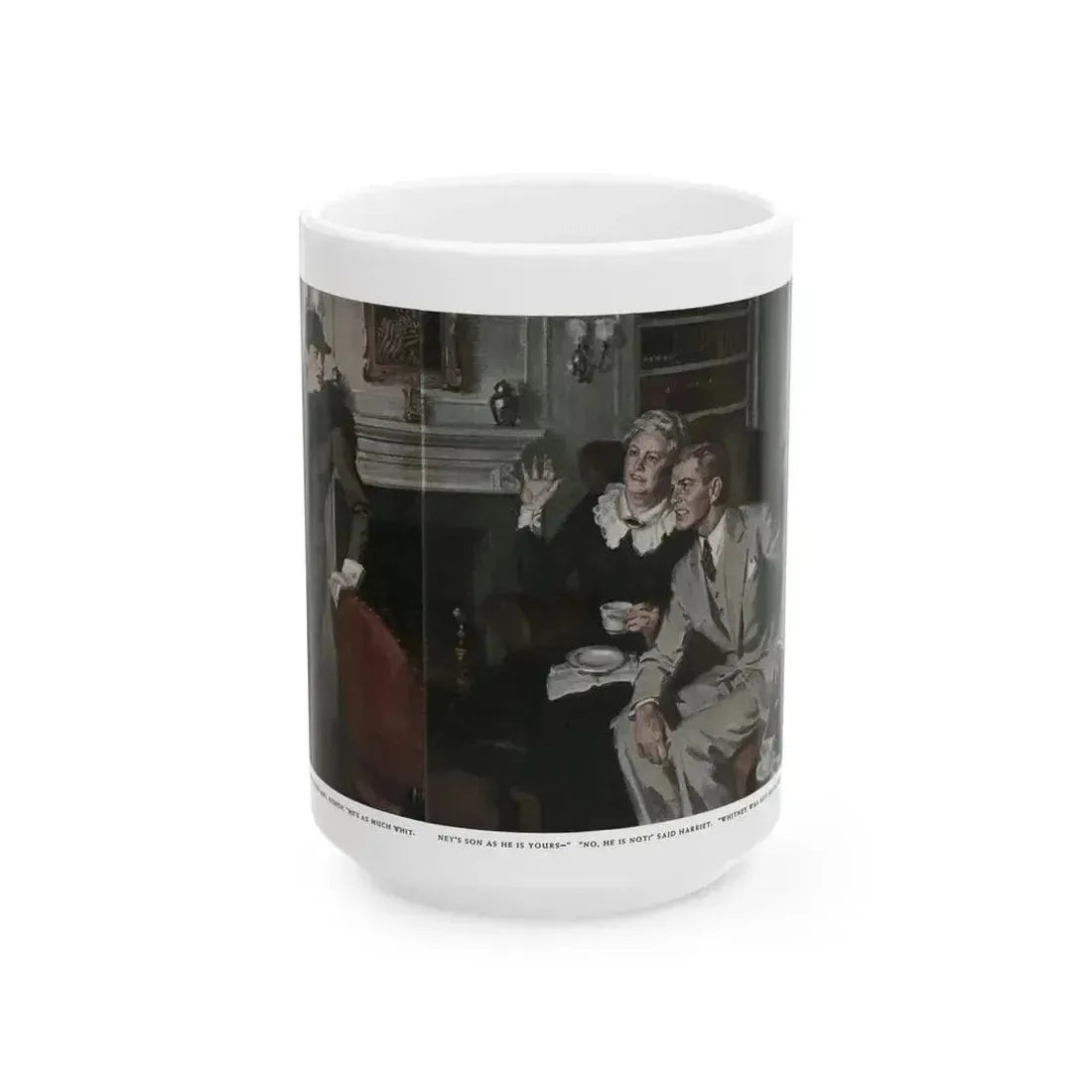 Free Woman (1), Redbook, December 1936 - White Coffee Mug 15oz - Go Mug Yourself