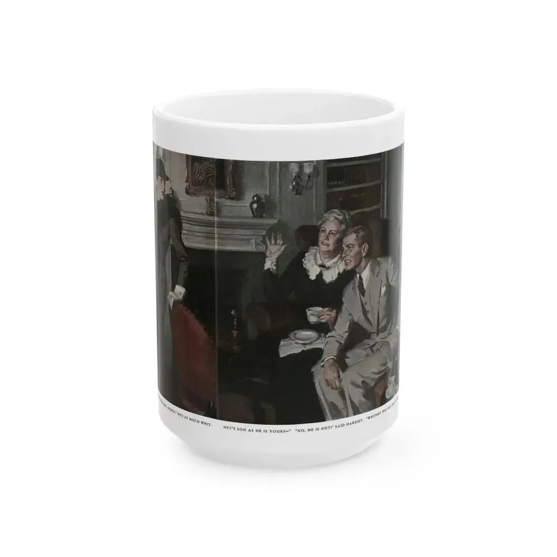 Free Woman (1), Redbook, December 1936 - White Coffee Mug 15oz - Go Mug Yourself