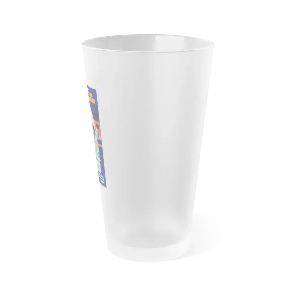 FREEZE BOMB (DEATH DIMENSION) 1978 Movie Poster - Frosted Pint Glass 16oz - Go Mug Yourself