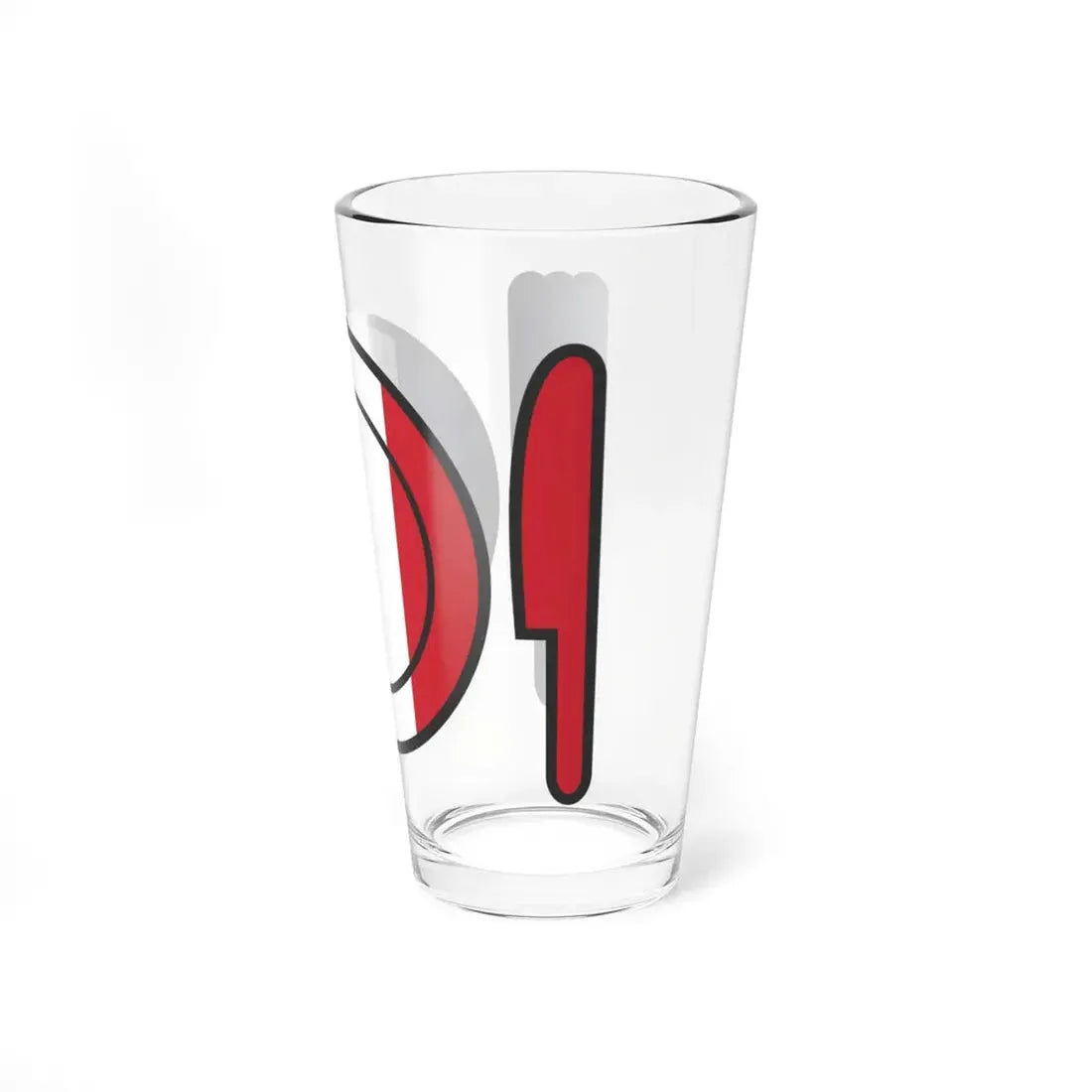 French cooking icon (France) Pint Glass 16oz - Go Mug Yourself