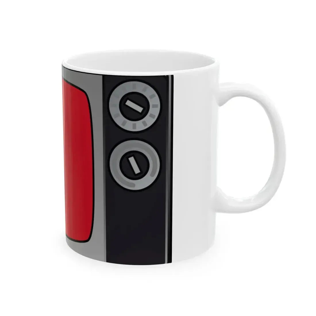 French flag tv (France) White Coffee Mug - Go Mug Yourself
