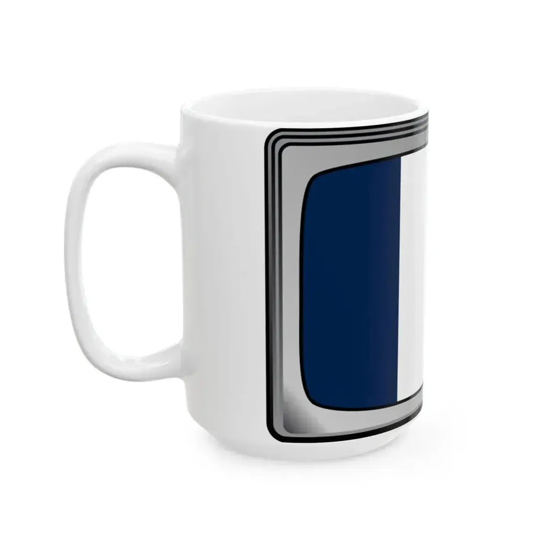 French flag tv (France) White Coffee Mug - Go Mug Yourself