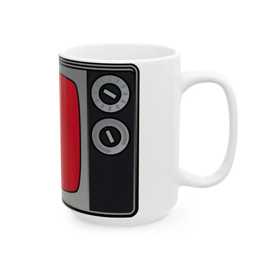 French flag tv (France) White Coffee Mug - Go Mug Yourself