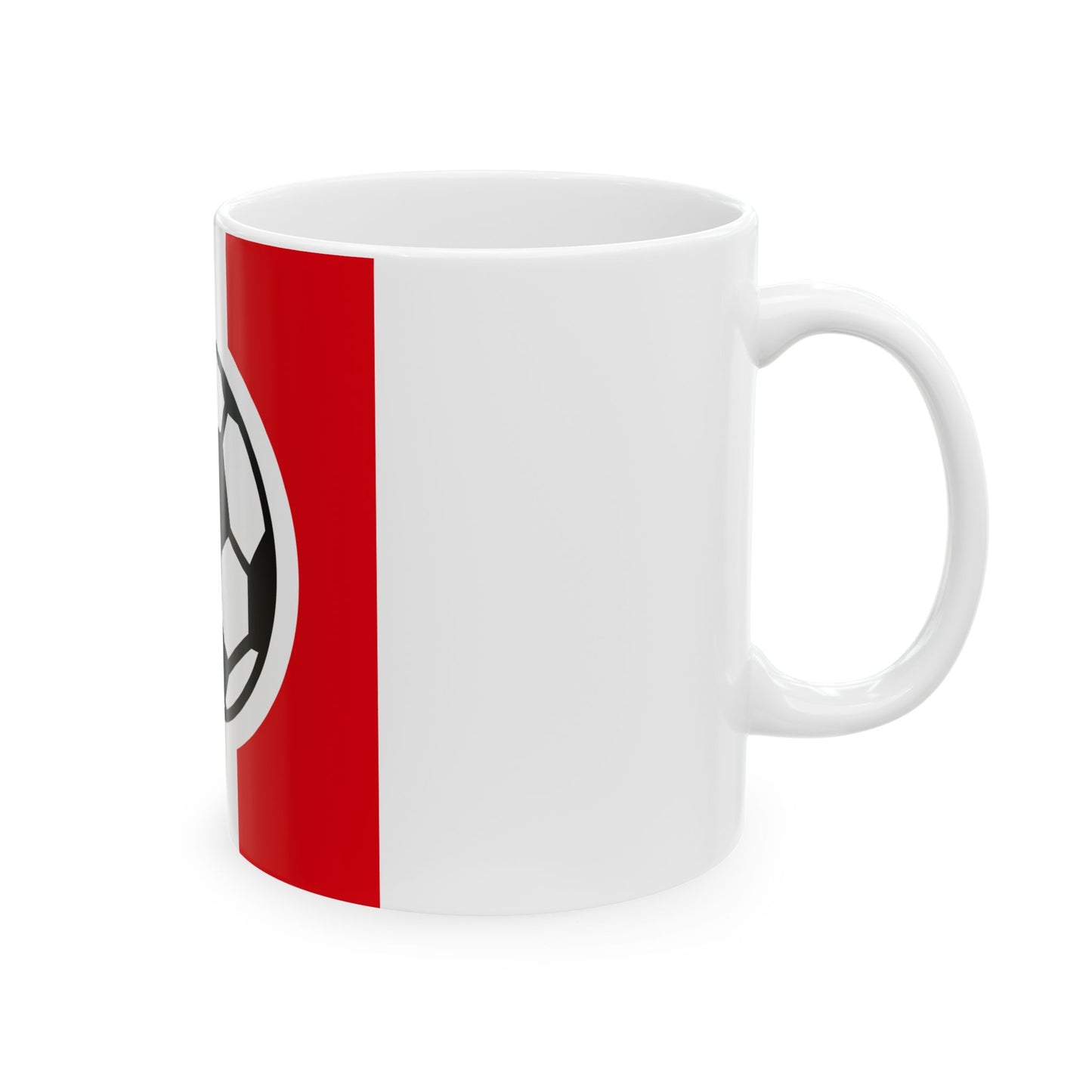 French football (France) White Coffee Mug-Go Mug Yourself