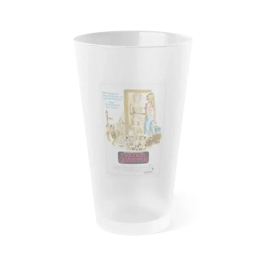 FRENCH QUARTER 1978 Movie Poster - Frosted Pint Glass 16oz 16oz Frosted - Go Mug Yourself