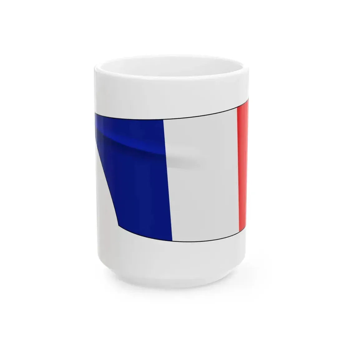 French Rowing Blade (France) White Coffee Mug 15oz - Go Mug Yourself