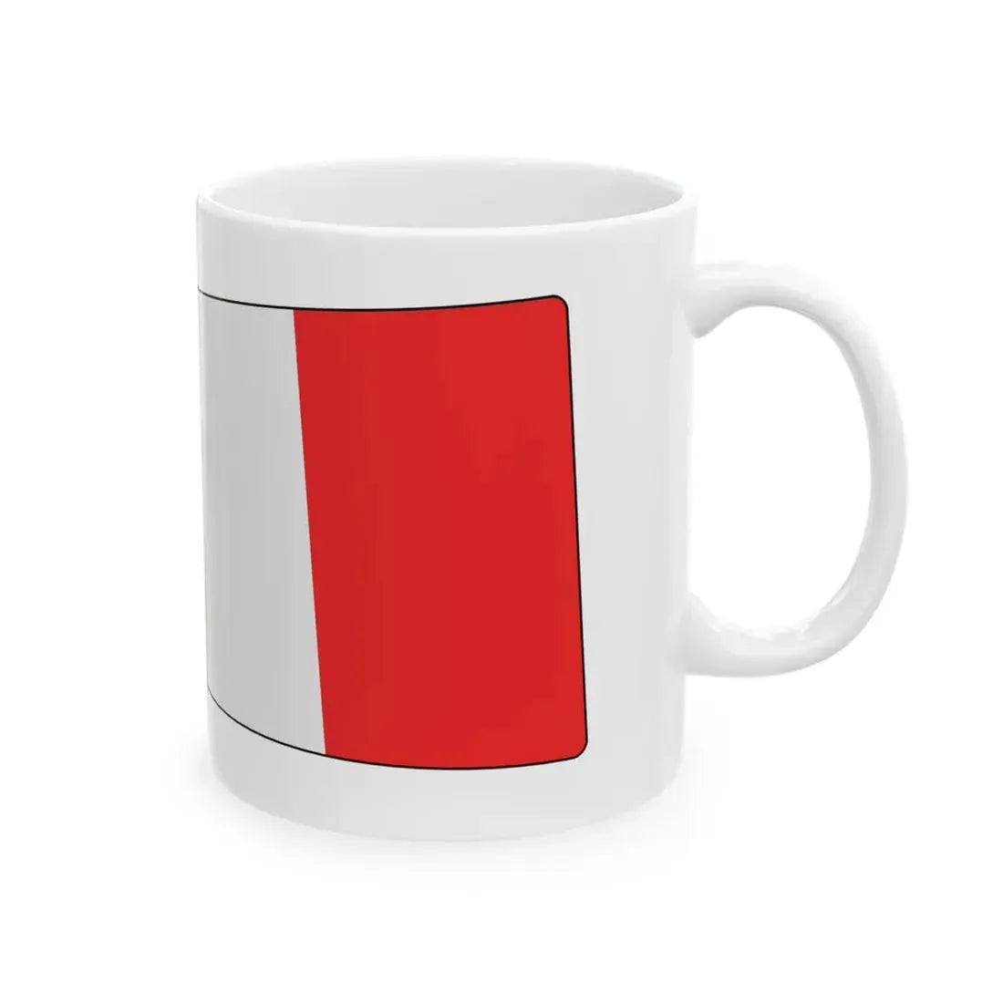 French Rowing Blade (France) White Coffee Mug - Go Mug Yourself