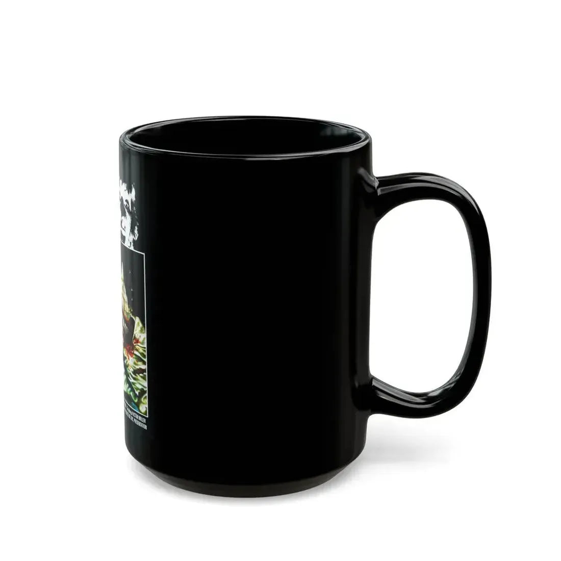 FRIDAY THE 13TH (DANISH) 1980 Movie Poster - Black Coffee Mug - Go Mug Yourself