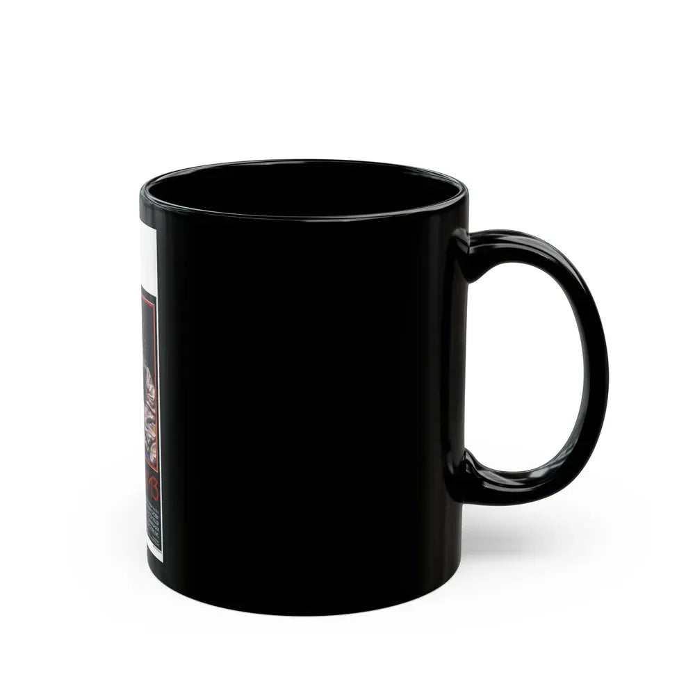FRIDAY THE 13TH (ITALIAN) 1980 Movie Poster - Black Coffee Mug - Go Mug Yourself
