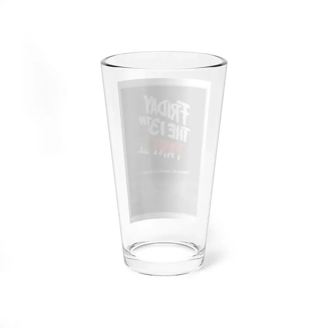 FRIDAY THE 13TH PART II 1981 Movie Poster - Pint Glass 16oz - Go Mug Yourself