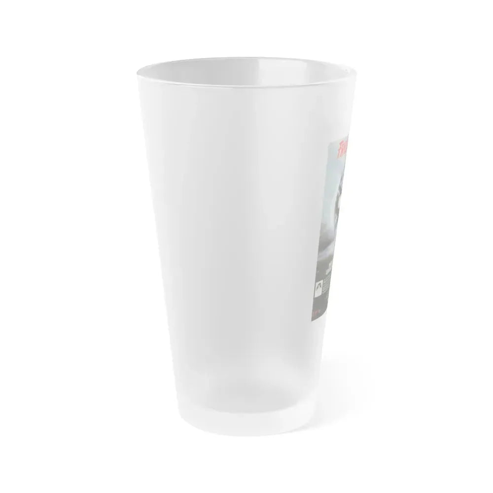 FRIDAY THE 13TH PART VI - JASON LIVES (VIDEO) 1986 Movie Poster - Frosted Pint Glass 16oz - Go Mug Yourself