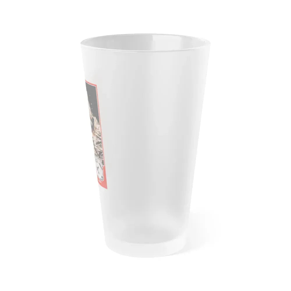 FRIDAY THE 13TH (POLISH) 1980 Movie Poster - Frosted Pint Glass 16oz - Go Mug Yourself