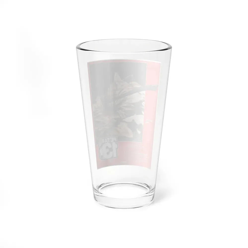 FRIDAY THE 13TH (POLISH) 1980 Movie Poster - Pint Glass 16oz - Go Mug Yourself