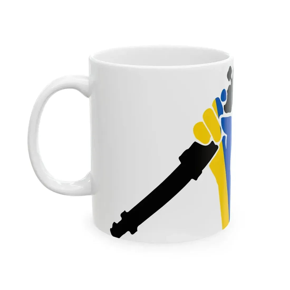 Frieden RU UA (Russia) White Coffee Mug - Go Mug Yourself