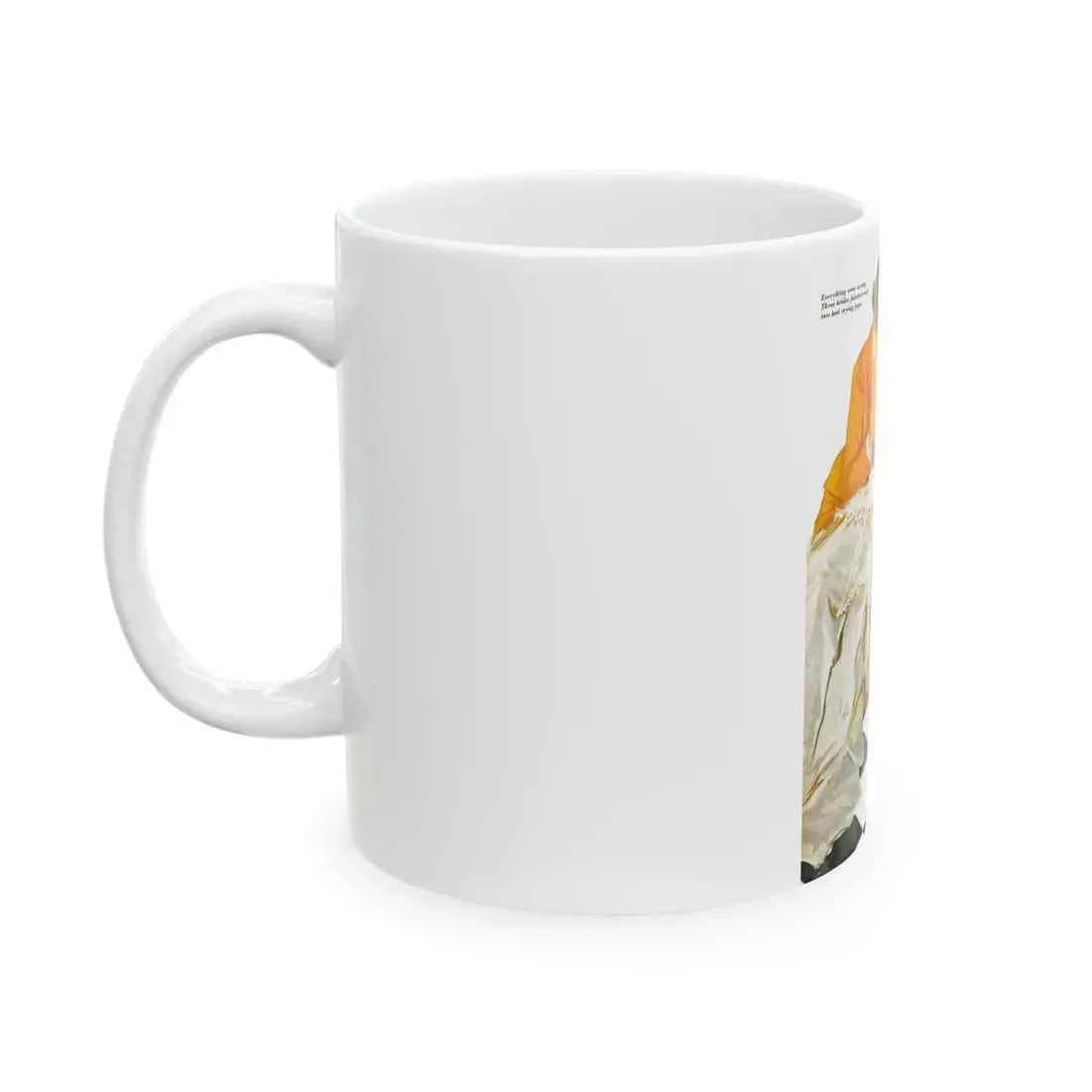 Friend of the Bride, Redbook, June 1958 - White Coffee Mug - Go Mug Yourself