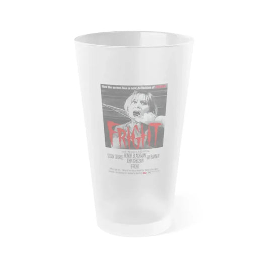 FRIGHT 1971 Movie Poster - Frosted Pint Glass 16oz 16oz Frosted - Go Mug Yourself