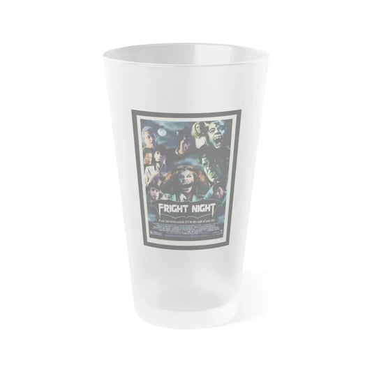 FRIGHT NIGHT (2) 1985 Movie Poster - Frosted Pint Glass 16oz 16oz Frosted - Go Mug Yourself