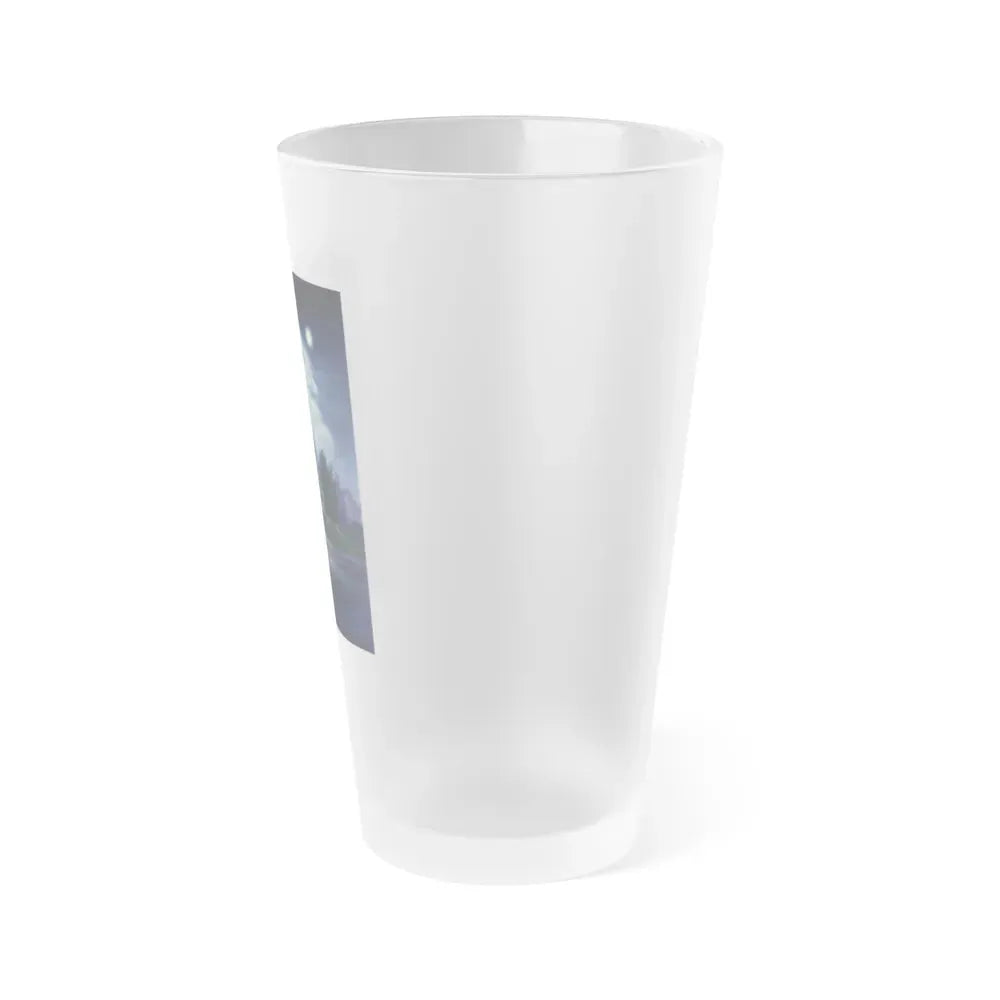 FRIGHT NIGHT (ART ONLY) 1985 Movie Poster - Frosted Pint Glass 16oz - Go Mug Yourself