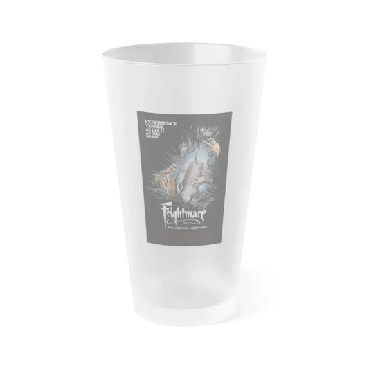 FRIGHTMARE (2) 1981 Movie Poster - Frosted Pint Glass 16oz 16oz Frosted - Go Mug Yourself
