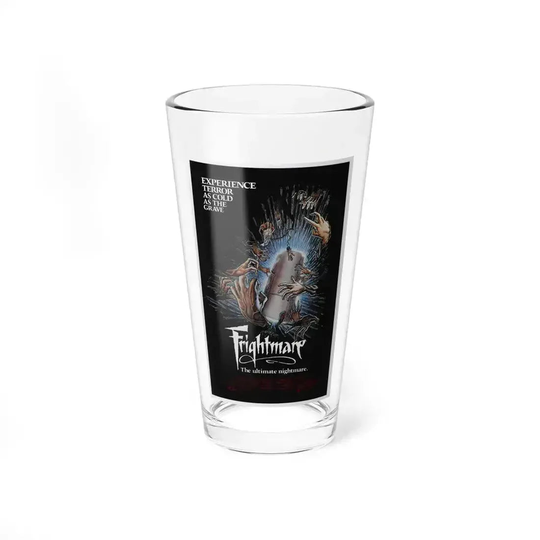 FRIGHTMARE (2) 1981 Movie Poster - Pint Glass 16oz 16oz - Go Mug Yourself