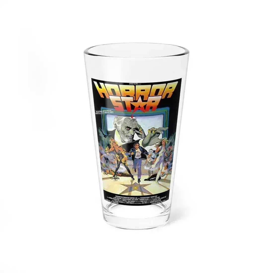 FRIGHTMARE (FRENCH) 1981 Movie Poster - Pint Glass 16oz 16oz - Go Mug Yourself