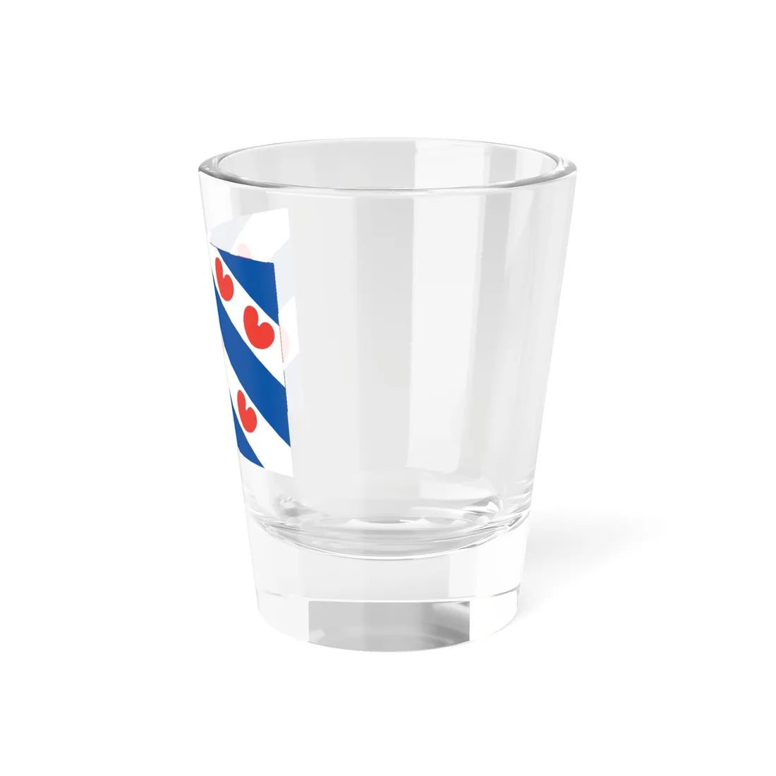 Frisian flag (Netherlands) Shot Glass 1.5oz - Go Mug Yourself