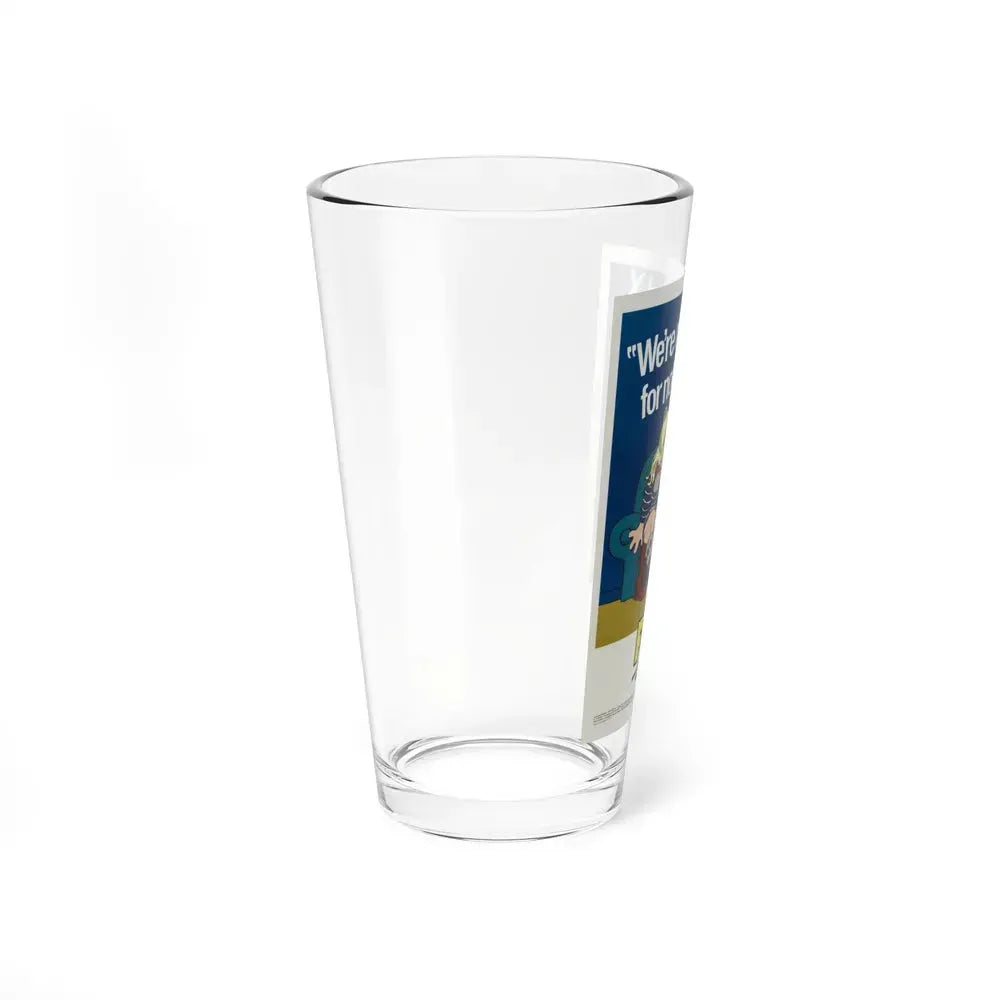 FRITZ THE CAT 1972 Movie Poster - Pint Glass 16oz - Go Mug Yourself