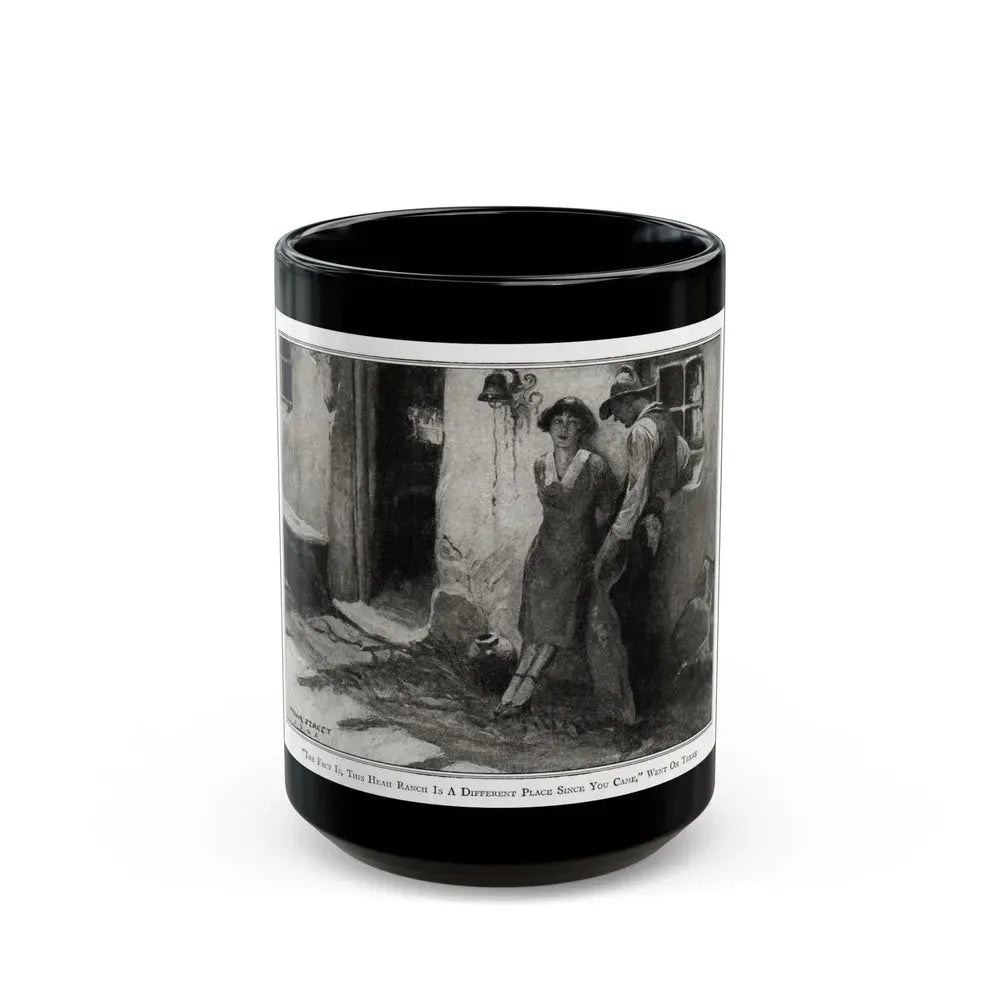 From Missouri (1), McCalls magazine, August 1926 - Black Coffee Mug 15oz - Go Mug Yourself