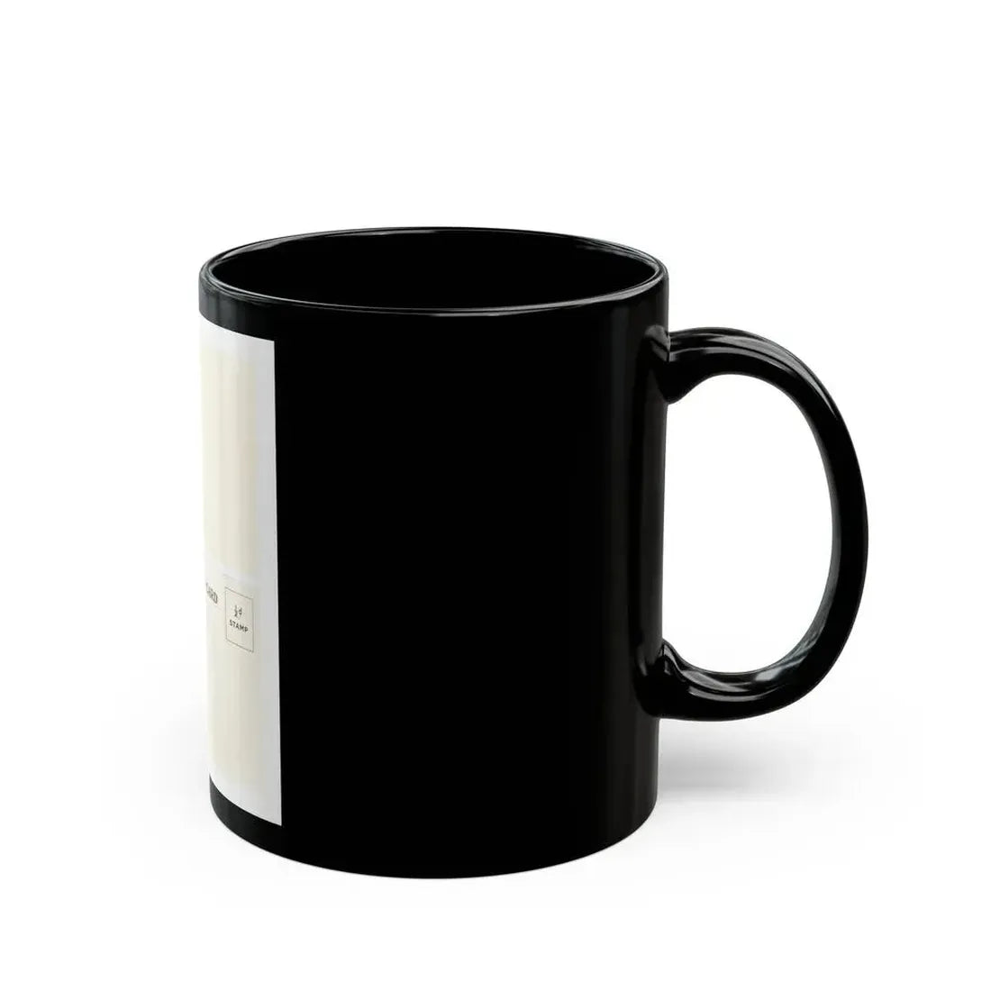 Front and back of advertising postcard for Campbell's Dye Works - Black Coffee Mug - Go Mug Yourself