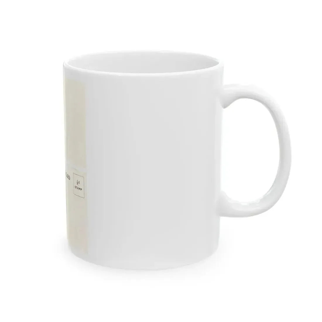 Front and back of advertising postcard for Campbell's Dye Works - White Coffee Mug - Go Mug Yourself