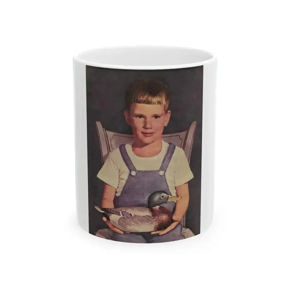 Front Cover, Woman's Day, February 1949 - White Coffee Mug 11oz - Go Mug Yourself