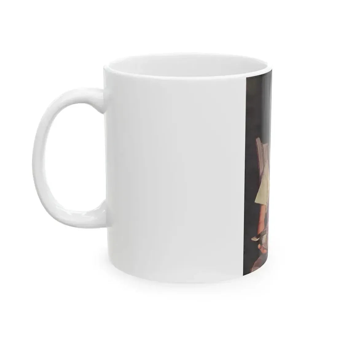 Front Cover, Woman's Day, February 1949 - White Coffee Mug - Go Mug Yourself