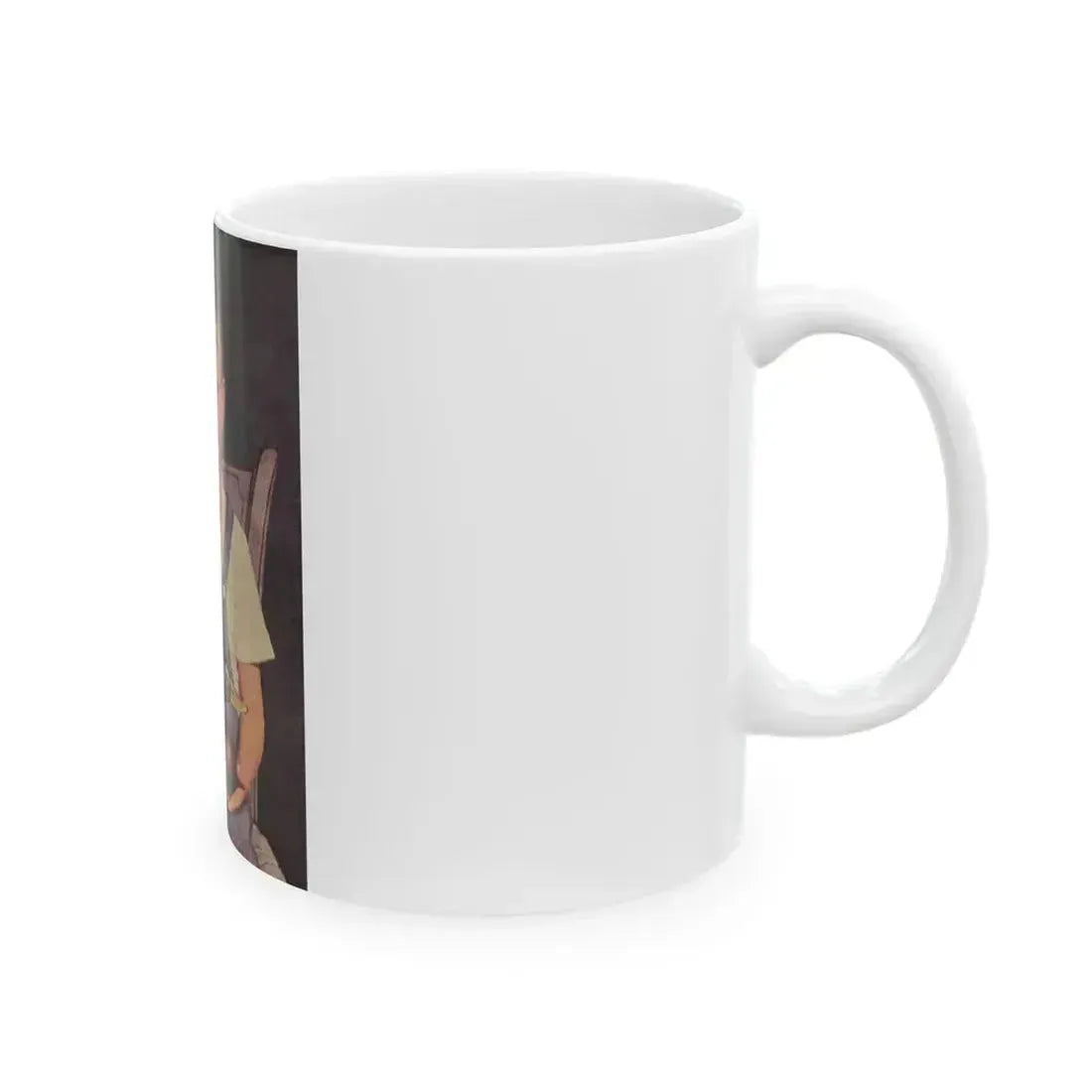 Front Cover, Woman's Day, February 1949 - White Coffee Mug - Go Mug Yourself