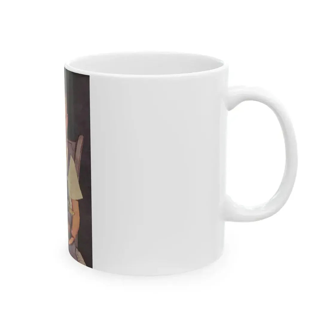 Front Cover, Woman's Day, February 1949 - White Coffee Mug - Go Mug Yourself