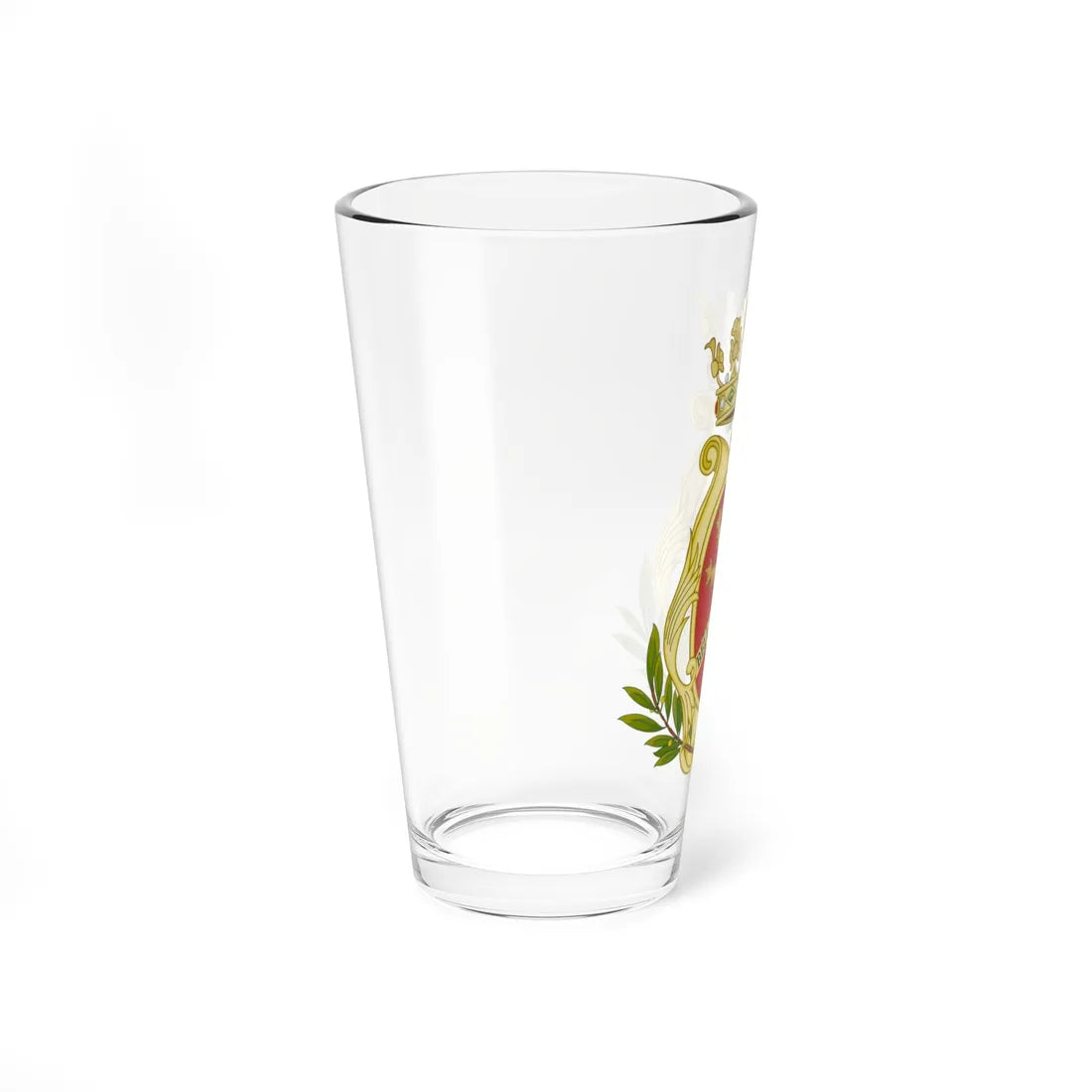 Frosinone-Stemma (Italy) (Coat of Arms) Pint Glass 16oz - Go Mug Yourself