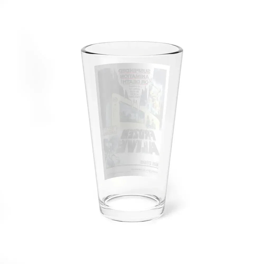 FROZEN ALIVE 1964 Movie Poster - Pint Glass 16oz - Go Mug Yourself