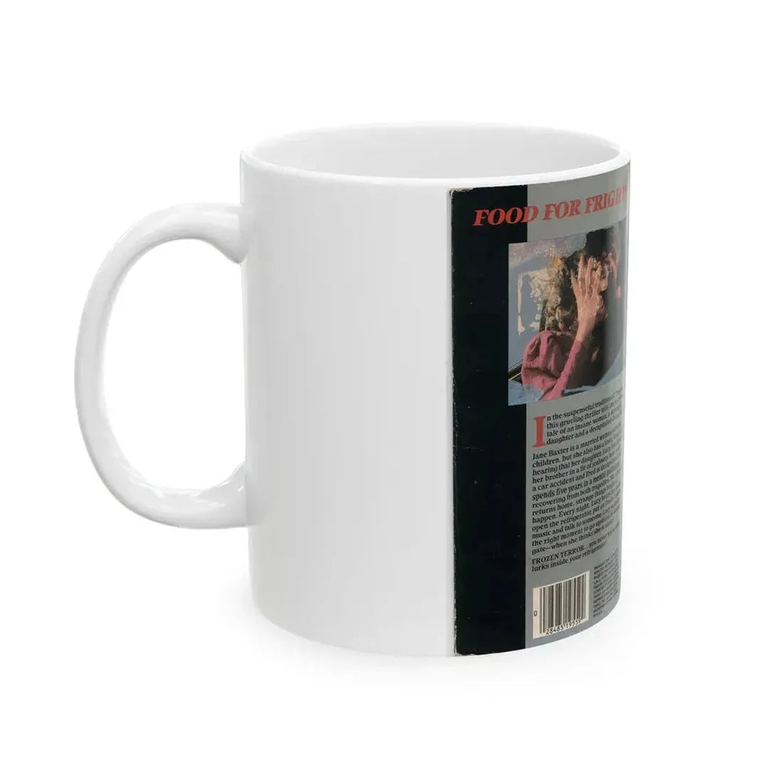 FROZEN TERROR (VHS COVER) - White Coffee Mug - Go Mug Yourself