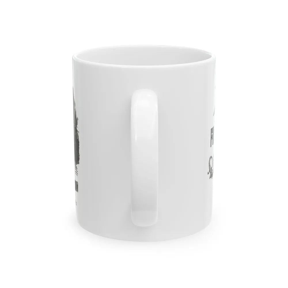 Fu Manchu and the Panama Canal (1), Liberty magazine, November 16, 1940 - White Coffee Mug - Go Mug Yourself