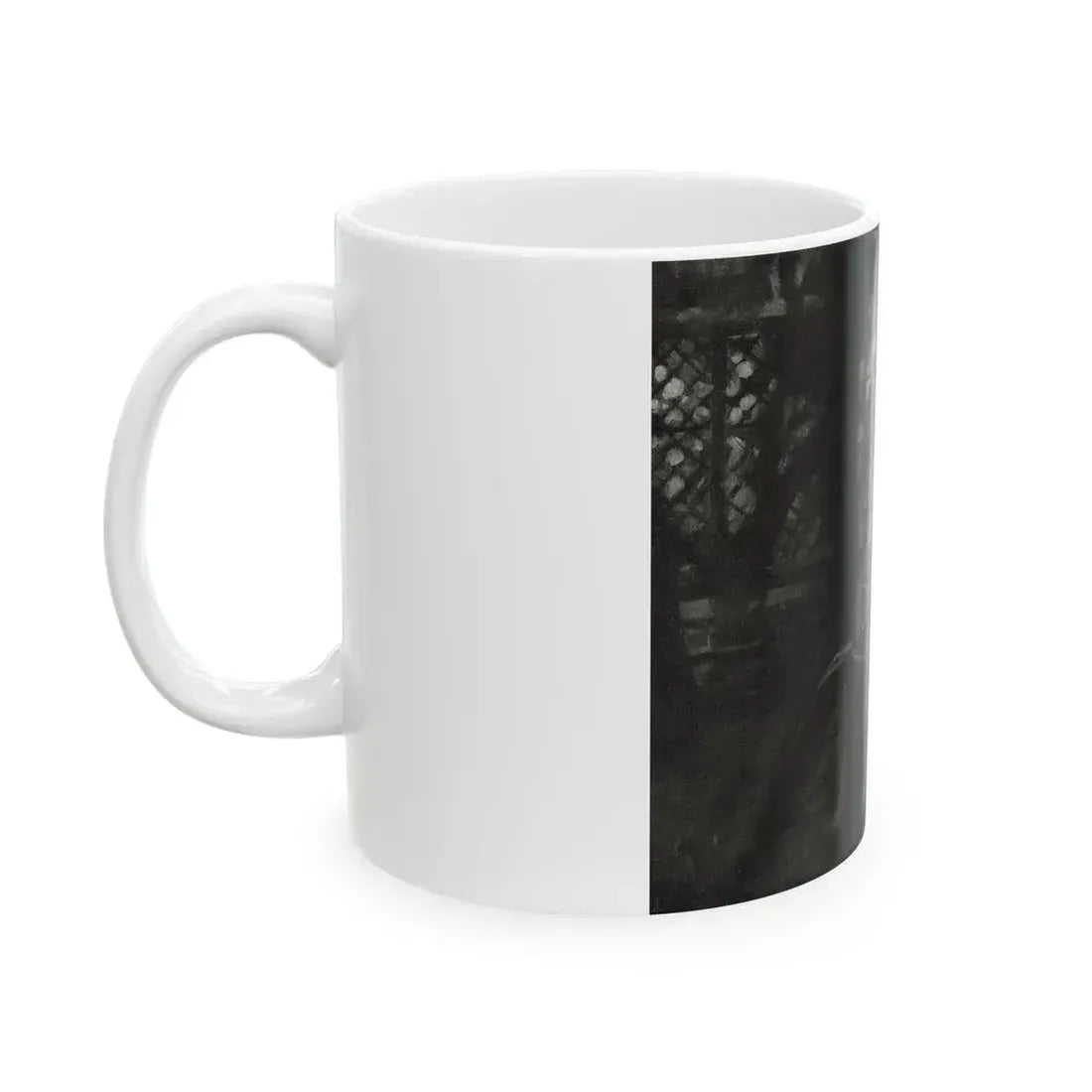 Fu Manchu and the Panama Canal (2), Liberty magazine, November 16, 1940 - White Coffee Mug - Go Mug Yourself