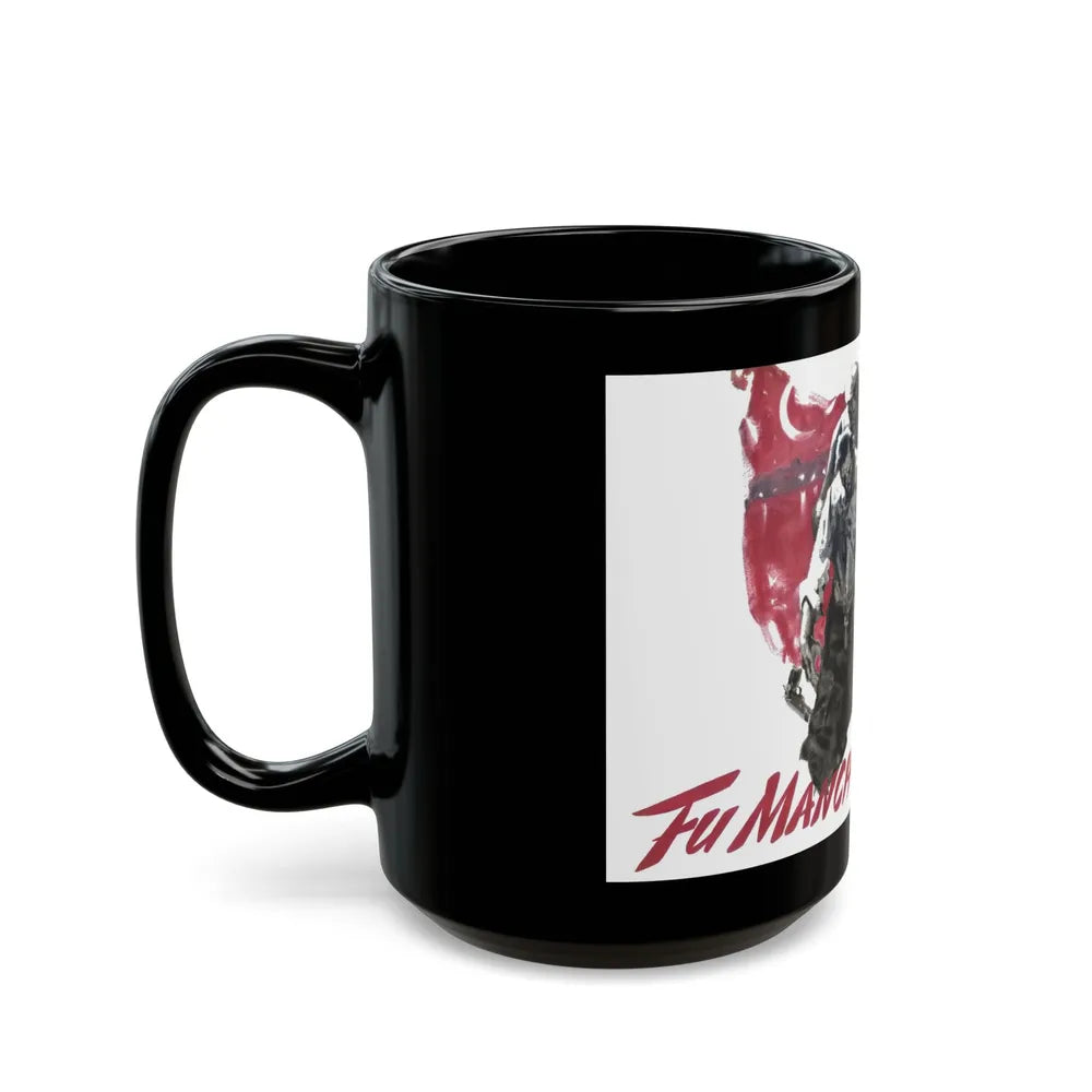 Fu Manchu and the Panama Canal, Liberty magazine, November 30, 1940 - Black Coffee Mug - Go Mug Yourself