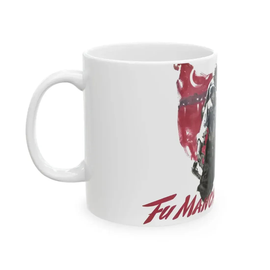 Fu Manchu and the Panama Canal, Liberty magazine, November 30, 1940 - White Coffee Mug - Go Mug Yourself