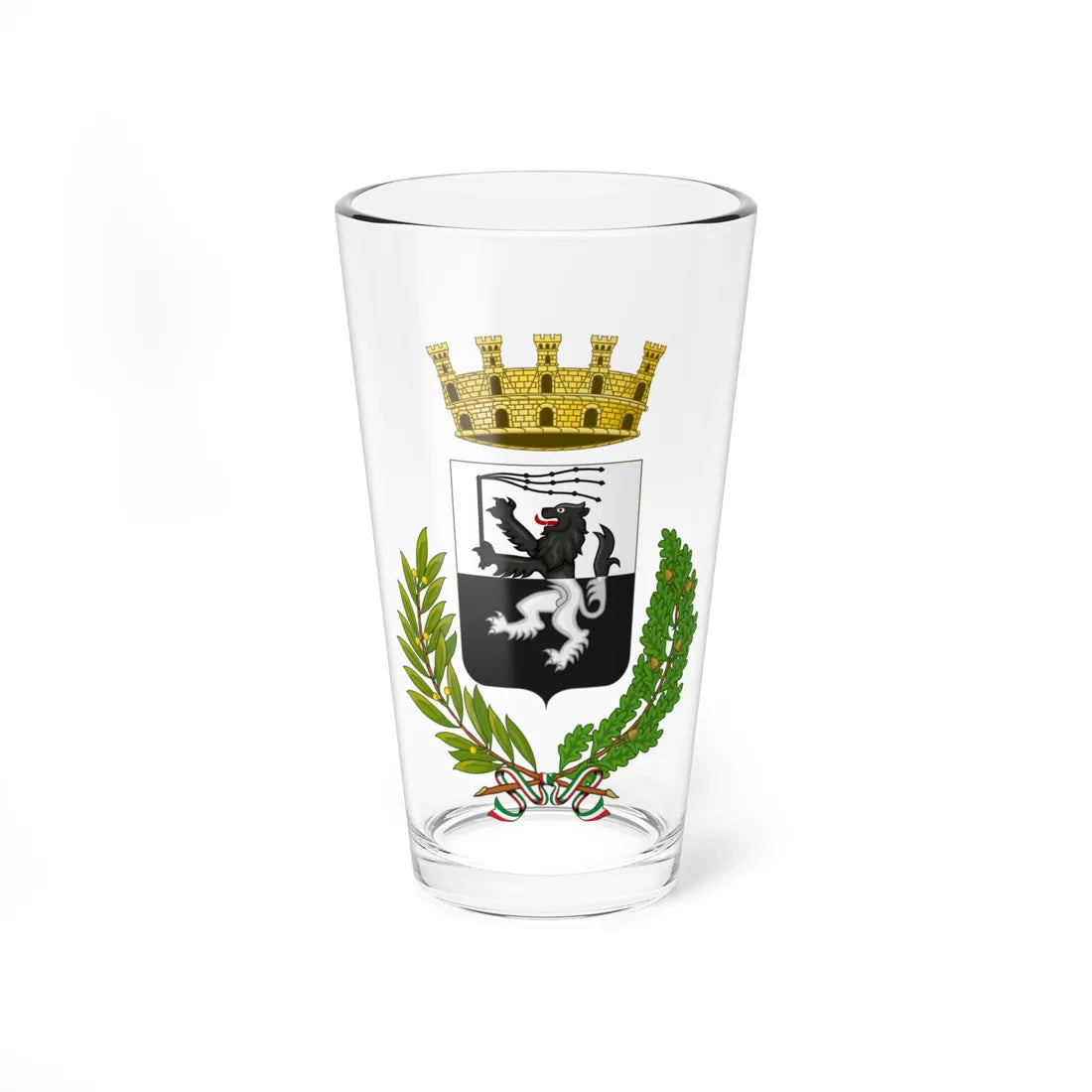Fucecchio-Stemma (Italy) (Coat of Arms) Pint Glass 16oz 16oz - Go Mug Yourself