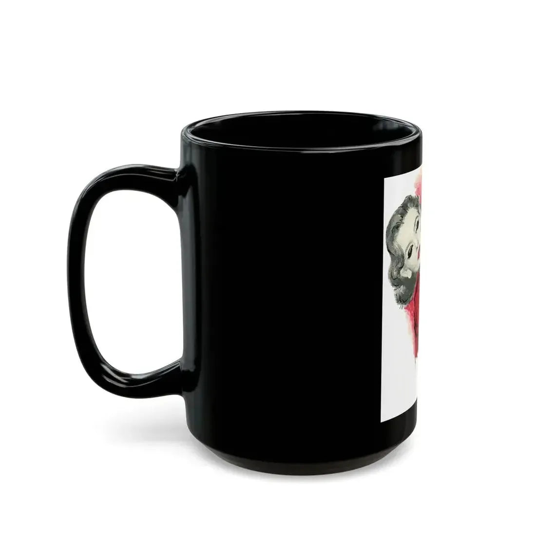 Fuel For The Flame, Woman's Own magazine, February 1960 - Black Coffee Mug - Go Mug Yourself