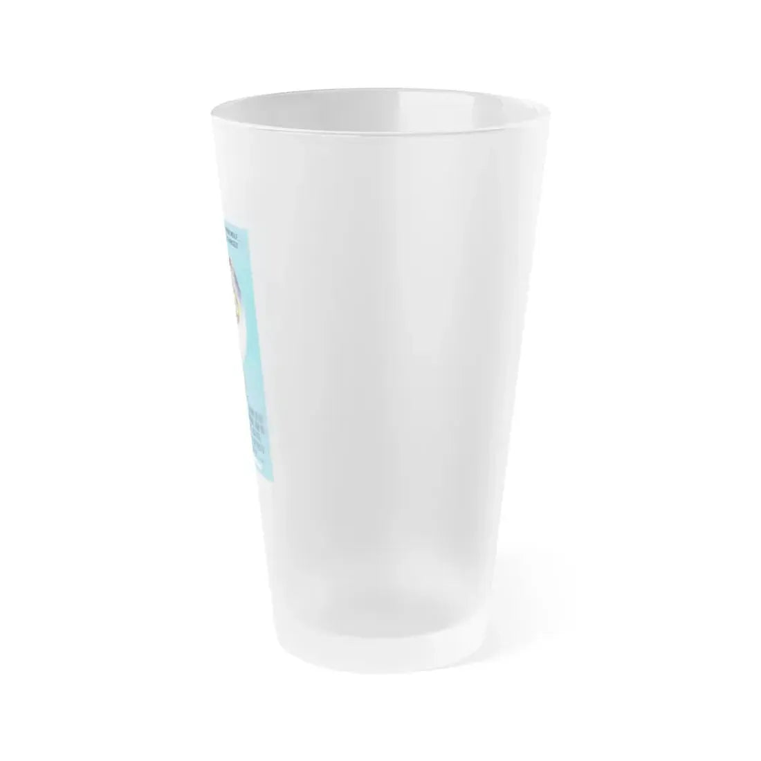 FULL MOON HIGH 1981 Movie Poster - Frosted Pint Glass 16oz - Go Mug Yourself