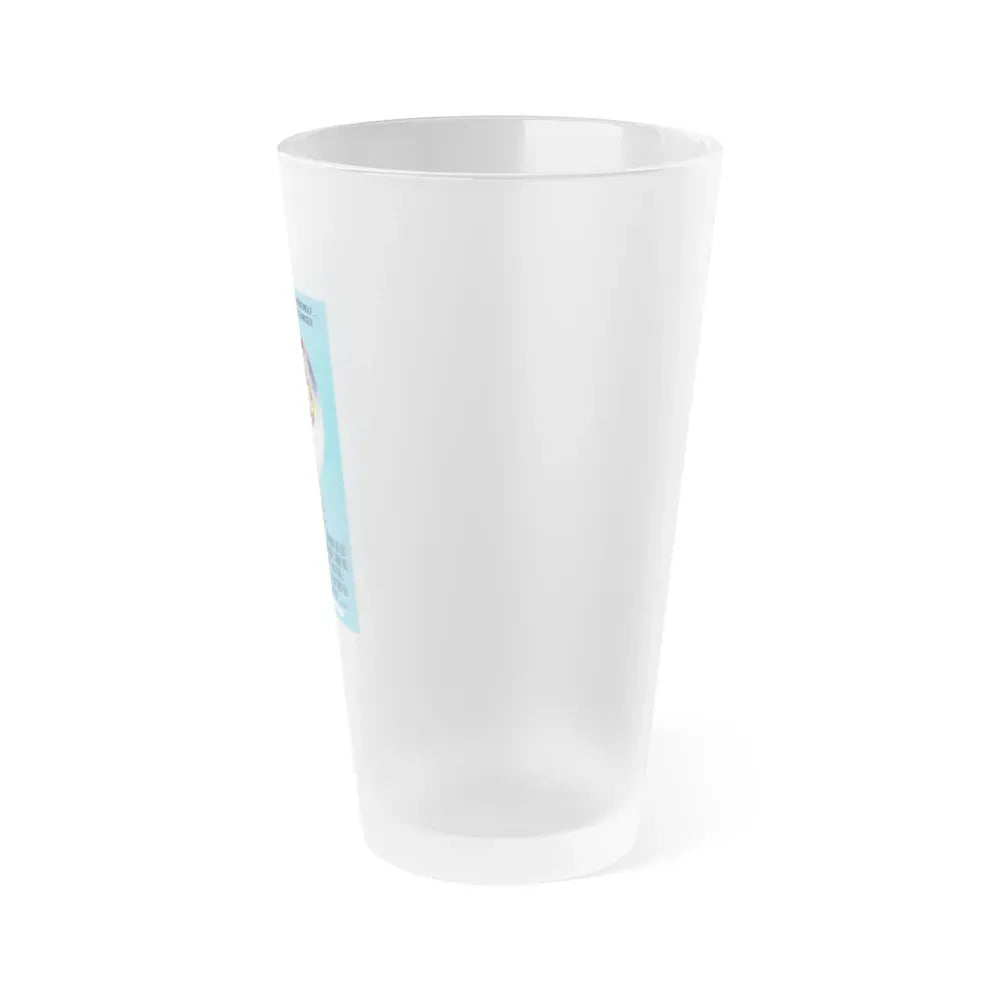 FULL MOON HIGH 1981 Movie Poster - Frosted Pint Glass 16oz - Go Mug Yourself