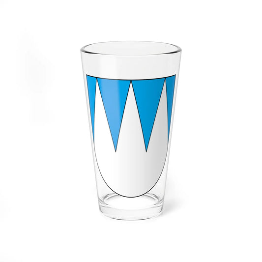 Funes-Stemma (Italy) (Coat of Arms) Pint Glass 16oz 16oz - Go Mug Yourself