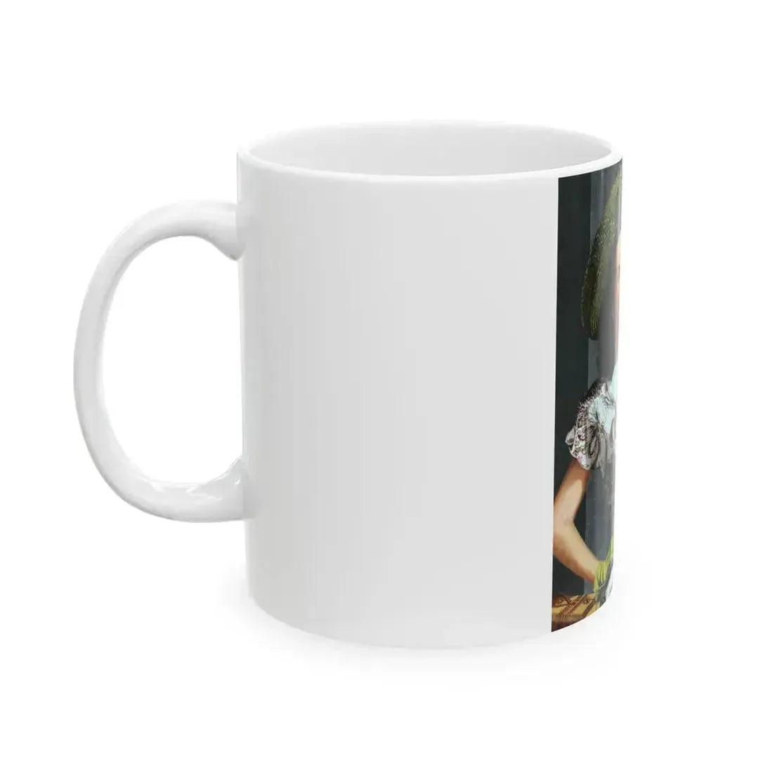 Funny That Way, Woman's Home Companion, January 1948 - White Coffee Mug - Go Mug Yourself